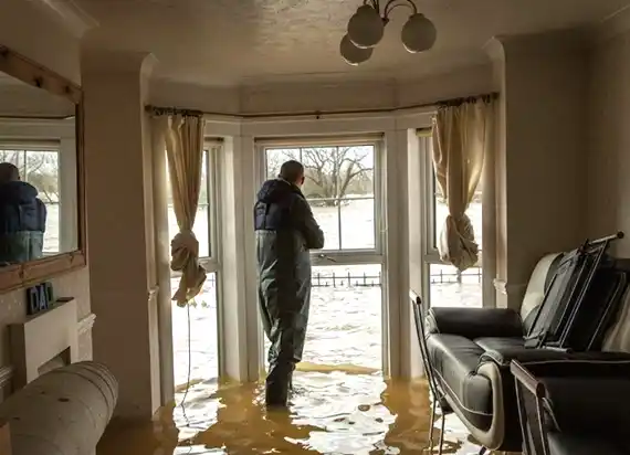 water damage restoration service Cissna Park